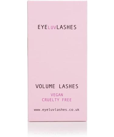 CC Curl 0.03 08mm Silk Volume Lash Tray for Soft Lightweight Individual Eyelash Extensions - Eyeluvlashes - Buy Online on SooperMarket.com