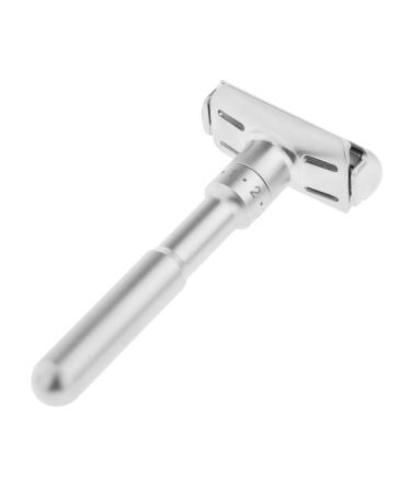 F Fityle Adjustable Safety Razor - Classic 1-6 Double Edge for Men's Shaving | 5 Blades Mild to Aggressive Shave - Buy Online on SooperMarket.com