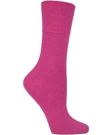 COSHAL 3 Pairs Womens Diabetic Socks wide Honey Comb top soft cuff Ankle Medium-Elastic Grip Soft Toe cosy feel for sensitive feet Legs Non-Binding Circulatory Socks SIZE (4-7) One Size Assorted Colours (3 Pairs) - Buy Online on SooperMarket.com