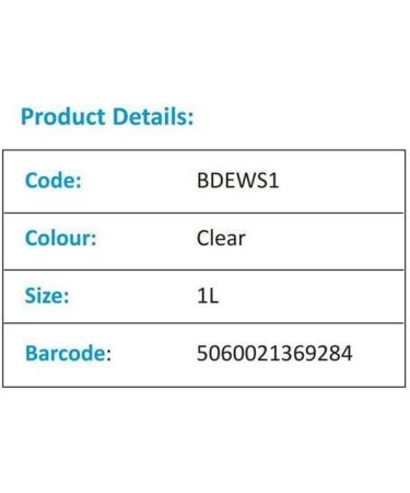 Bond It ECO HYDRO CLEAN 1L Solvent Free UPVC Cleaner Restorer Cleans Dirt Stain - Buy Online on SooperMarket.com