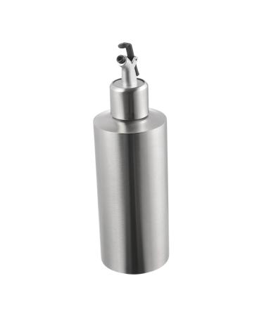 Zerodeko 1pc Stainless Steel Oil Pot Pink Wicker Basket Stainless Sauce Bottle Dust-proof Oiler Glass Olive Oil Pourer Cooking Condiment Bottle Cylindrical Condiment Bottles