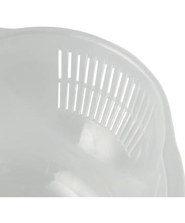 Japanese Rice Washing Bowl with Side and Bottom Drainers (10") - Buy Online on SooperMarket.com