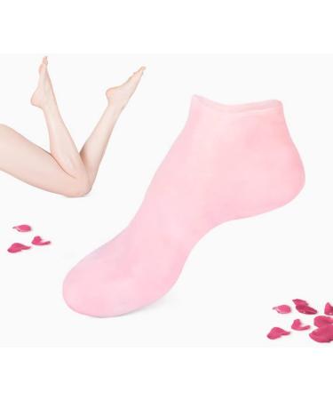 Buy Jawseu Silicone Socks - 3 Pairs Moisturizing & Slipproof for Heel Pain Relief - XL Size for Dry Cracked Heels | International Shipping Available - Buy Online on SooperMarket.com