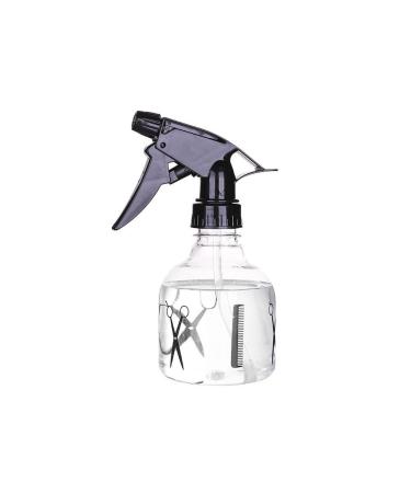 1PC Empty Spray Bottle Travel Water Spray Bottle Black Trigger Atomizer Water Spraying Bottle 260ml Mist Trigger Sprayer