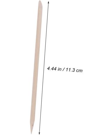 FRCOLOR 1000 Pcs Wood Cuticle Sticks for Nails Orange Sticks for Cuticles Orangewood Nail Sticks Cuticles Nails Remover Tool Orange Wood Sticks Wood Cuticle Pusher Head Nail Wooden Bamboo mediumx10pcs As Shownx10pcs - Buy Online on SooperMarket.com
