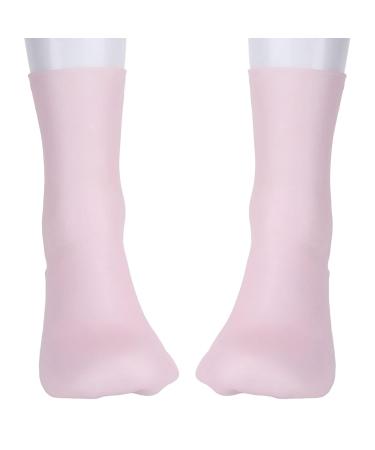 Buy Silicone Moisturizing Gel Socks with Essential Oils for Cracked Heels | Shock Absorbing Pressure Relief - International Shipping Available - Buy Online on SooperMarket.com