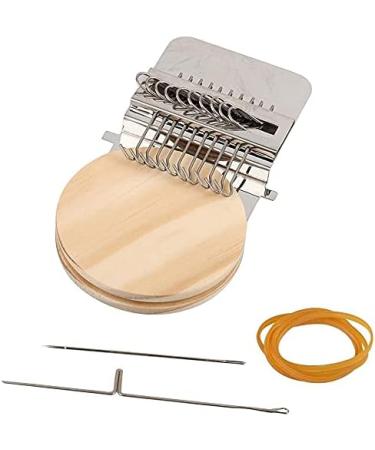 Speedweve Type Small Loom: Mini Mending Tool for Jeans, Socks & Clothes - DIY Weaving Arts (14 Hooks) - Buy Online on SooperMarket.com