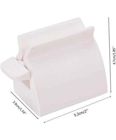 1PC Toothpaste Squeezer Rolling Tube Toothpaste Squeeze Dispenser Toothpaste Seat Holder Stand White - Buy Online on SooperMarket.com