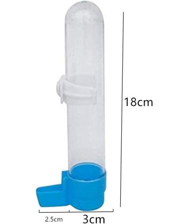 Bird Food Water Dispenser Bird Water Bottle Parrot Automatic Water Feeder Water Drinker Food Feeder Waterer Clip Feeder Cage Accessories for Parrot Budgie Lovebirds Cockatiel Parakeet Cockatoo - Buy Online on SooperMarket.com