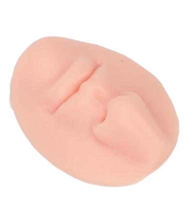 Silicone Nose Model Soft Silicone Nose Model 3-Part Elastic Master for Salon (Light Skin Color)
