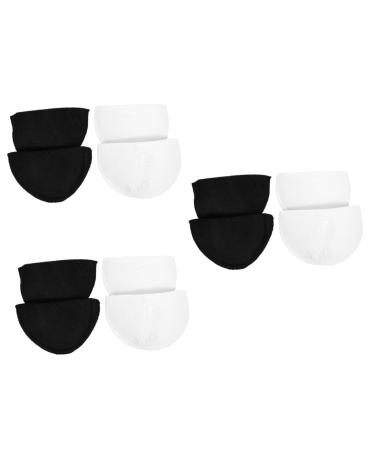 VILLCASE 6 Pairs Shoulder Pads Push-up Shoulder Enhancer Shoulder Cushion Pads Suit Shoulder Padding Suit Coat Shoulder Pad Shoulder Enhancer Pads Shoulder Push up Pads Suit Accessory Multix3pcs 14.00X9.30X1.50CMx3pcs