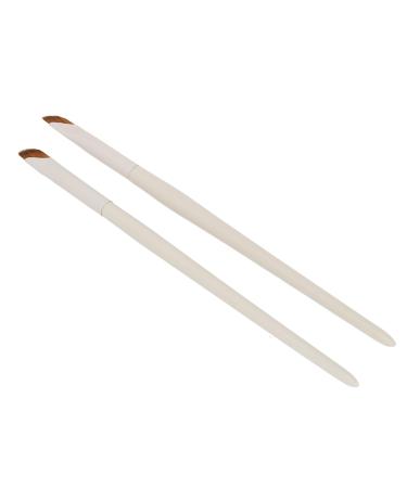 Eyeliner Brush Professional Slanted 2pcs Sickle Eyeliner Brush Portable for Home for Makeup Artist