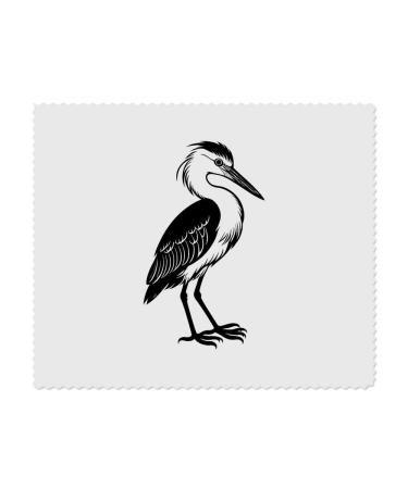 2 x Microfiber Cleaning Cloths "Heron Bird" (LC00025147)