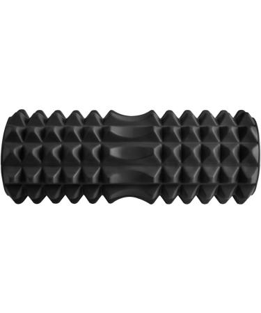 Fascia Roll 12cm | EVA Foam Pilates Yoga Massage | Black 33 cm - Perfect for Recovery - Buy Online on SooperMarket.com