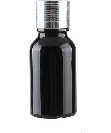 Buy Tianzd 4-Piece 15ml Black Glass Bottles Set | Sealed Stopper & Aluminum Cap | Ideal for Oils Fragrance and Aromatherapy - Buy Online on SooperMarket.com