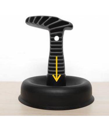 Zhong Toilet Plunger - Strong Suction Cup for Household Drain Cleaning | Portable Bathroom Sewer Cleaner - Buy Online on SooperMarket.com