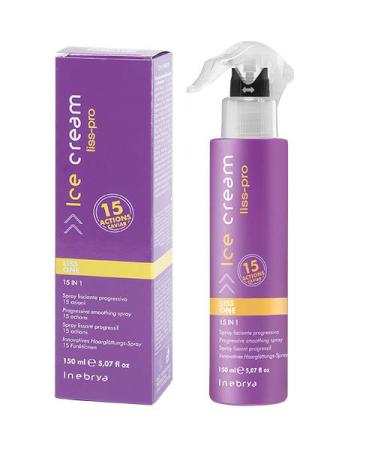 Inebrya Ice Cream Liss-Pro 15-in-1 smoothing spray 150mL