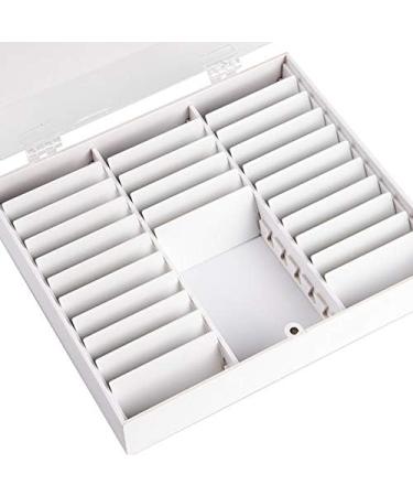 Pcivzxam Nail Storage Box Nail Tips Color Display Holder Nail Decoration Storage Box for Nail Decoration Container Display - Buy Online on SooperMarket.com