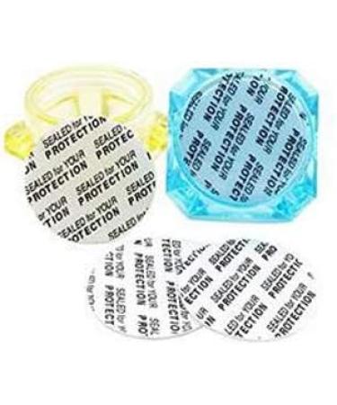 100PCS Pressure Sensitive Foam Cap Liners Tamper Foam Gasket Seals Sealing Inserts for Jar Bottles Containers Diameter 2.7cm - Buy Online on SooperMarket.com
