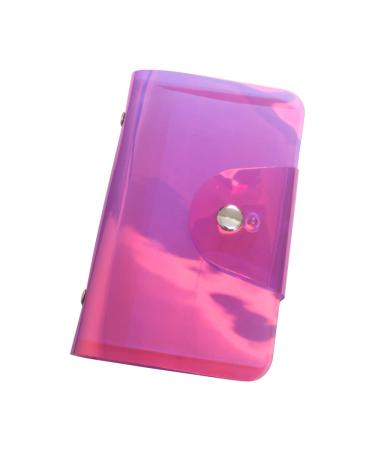 VNC Nail Art Stamp Plate Collection 20 Solts Pink Color Image Plate Organizer for 6X12cm Size Stamping Nail Art Plate B-Pink
