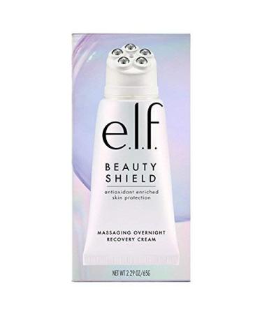 e.l.f. BEAUTY SHIELD massaging overnight recovery cream 65g antioxidant enriched skin protection
