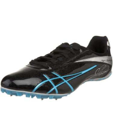 ASICS Women's Hyper-Rocketgirl SP 4 Track And Field Shoe 6 Onyx/Turquoise/Lightning