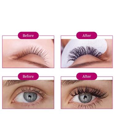 Shop 10D 0.07mm D Curl Volume Eyelash Extensions - 12mm Artificial Lashes for Stunning Volume - Buy Online on SooperMarket.com