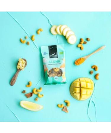 Foodin Nuts & Fruits Aloha Organic 60g Pack of 8 - Buy Online on SooperMarket.com