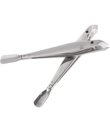 Stainless Steel Nail Scissor Stainless Steel Nail Cutter Manicure Tools Stainless Steel Dual-Purpose exfoliating Scissors A1 One Color - Buy Online on SooperMarket.com