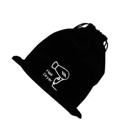 PLAFOPE Flannel Hair Dryer Bag Blow Dryer Hair Dryer Organizer Makeup Brush Bag Travel Beam Port Hair Curler