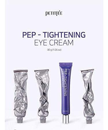 Petitfee Pep-Tightening Eye Cream 30g | Wrinkle Improvement & Elasticity | Line Care - Buy Online on SooperMarket.com