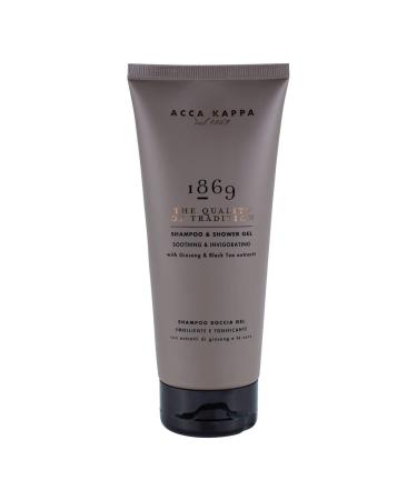 Acca Kappa 1869 Shampoo & Shower Gel for Men 6.7 Oz. from Italy
