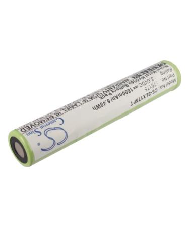 Replacement Battery Compatible with Streamlight 76603 76604 76605 76606 76909 Except UltraStinger Polystinger Flashlights Part Number: 75175 75375 1800mAh/3.6V