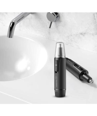 Portable Electric Eyebrow Trimmer & Nose Hair Remover - Lightweight Child Lock Perfect for Travel - Easy Cleansing - Buy Online on SooperMarket.com