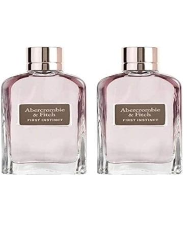 Abercrombie & Fitch First Instinct for Women Eau de Parfum Spray 3.4 Ounce (Pack of 2) 3.4 Fl Oz (Pack of 2)