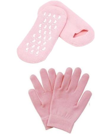 Moisturizing Gel Glove Sock Essential Oil Spa Glove Sock for Hand Feet Dry Skin Care 2Pairs Spa Gloves And Socks - Buy Online on SooperMarket.com