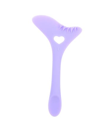PLAFOPE Eyeliner Stamp Makeup Assistant Tool Eyelash Stencils Reusable Eye Liner Stencils for Eyes Lipstick Applicator Guide Tool Eyeliner Stencils Lower Eye Lash Shield Purple 12.00X6.00X0.50CM Purple