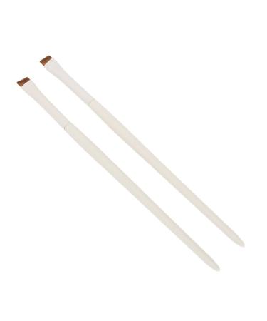 Brush Ultra Thin Portable Cosmetic Tool Angled Brush Precise Soft Hair for Makeup Artist for Home Travel