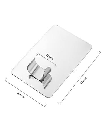 NOLITOY 4 Pcs Hand Palette Set | Nail Art Metal Manicure Tools & Gel Mixing Palette for Makeup & Cosmetics - Buy Online on SooperMarket.com