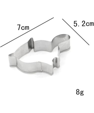 Ciieeo 15 Pcs Cookie Molds Cake Mold Cookie Cutters Baking Mold Fondant Molds Stainless Steel Mold Baking Tools The Cat mediumx3pcs Silverx3pcs - Buy Online on SooperMarket.com