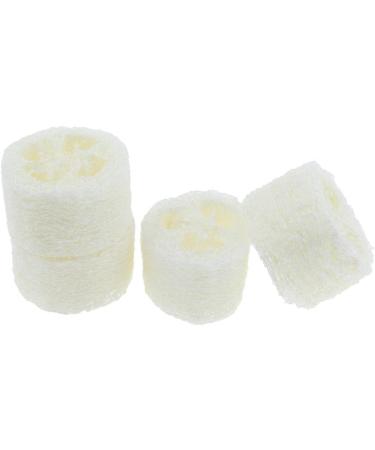 4PC Loofah Soap Dish Tray Set | Natural Loofah Sponge Rack for Bathroom & Kitchen | Durable & Strong | Ideal for Household Cleaning - Buy Online on SooperMarket.com