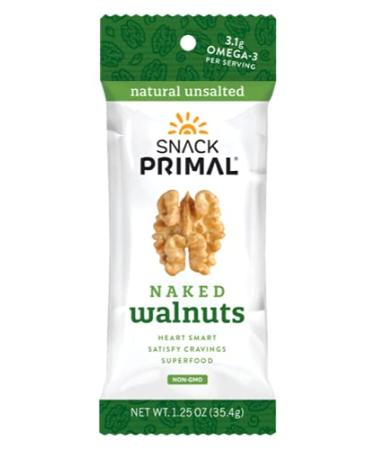 Snack Primal - Naked Natural-Unsalted Walnut Snack Packs