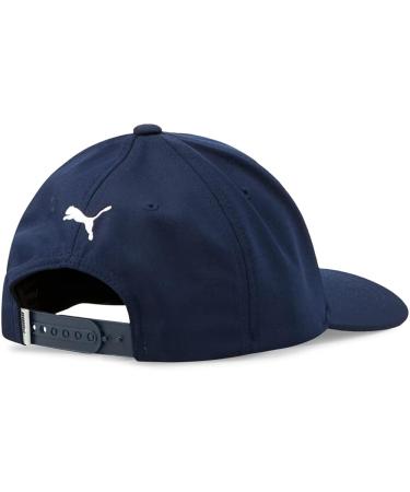 PUMA Youth Golf Hat Navy Blazer - Kids' Pars and Stripes P Cap, One Size - Buy Online on SooperMarket.com