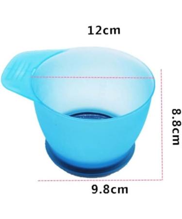1 Set Hair Dye Color Brush and Bowl Set Hair Dye Kit Hair Coloring Kit Hair Color Brush Mixing Bowl Kit for Hair Tint Dying Coloring Applicator Blue - Buy Online on SooperMarket.com