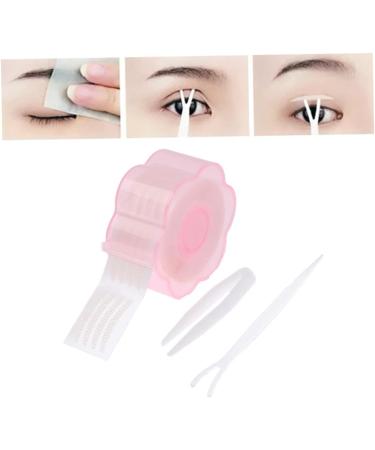 Eyelid Tape Adhesive Double Eyelid Stickers Invisible Eyelid Lift Strips with Fork Rod Tweezer 1200PCS eyelid tape - Buy Online on SooperMarket.com