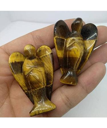 Natural Crystal Rough 2 Inch Golden Tiger Eye Natural Crystal Stones - Buy Online on SooperMarket.com