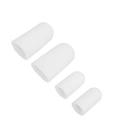 10 Pairs Silicone Toe Cushion Tubes - Adjustable Pain Relief & Protection for Ingrown Toenail, Callus, Corns - Prevent Rubbing & Toe Problems - Buy Online on SooperMarket.com