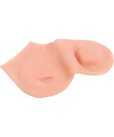 Gel Socks with Essential Oils for Foot Care | Moisturizing Cuffs for Cracked Heels & Pain Relief | XL Size | Ideal for Beauty Salons - Buy Online on SooperMarket.com