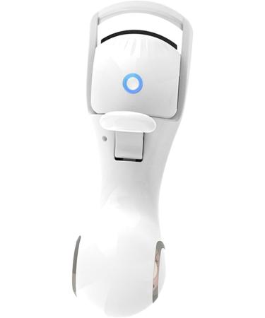 AWHAO Heated Eyelash Curler/Rechargeable Eyelash Curler Professional Fast Heat Heated Eyelash Curler Portable Eyelash Curler for Women and White - Buy Online on SooperMarket.com
