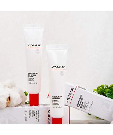 ATOPALM MLE Korean Dermocosmetic Eye Repair Serum - Paraben Free, Moisturizing and Smoothing Solution for Dry, Sensitive Skin - 1.3 oz/40 ml - Buy Online on SooperMarket.com